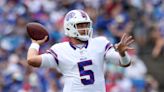 LOOK: Bills QB Matt Barkley wearing brace on elbow