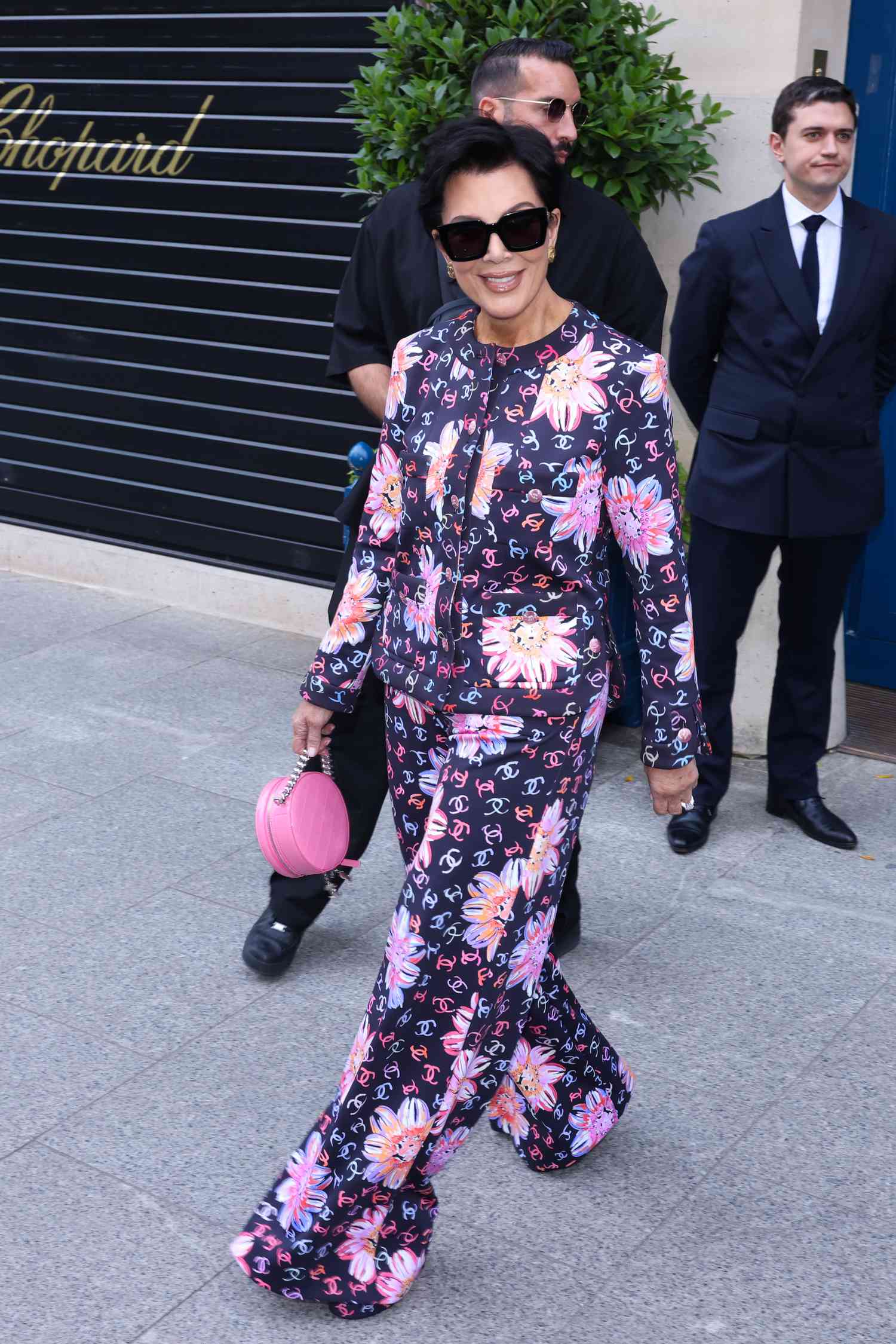 Kris Jenner Wears the Floral Chanel Pajama Set That is Everywhere This Summer