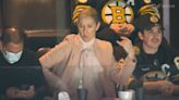 Celine Dion Lets Loose, Rocks Out At Boston Bruins Game