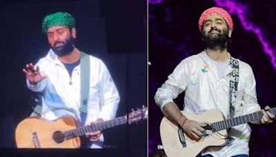 WATCH: Arijit Singh’s security grabs a female fan by her neck at his concert, singer says ‘I wish I could…’