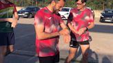 Illa (PSC) celebra su 58 cumpleaños saliendo a correr por Girona con periodistas