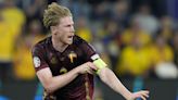 Euro 2024: De Bruyne's Belgium plays Ukraine in a Group E too close to call