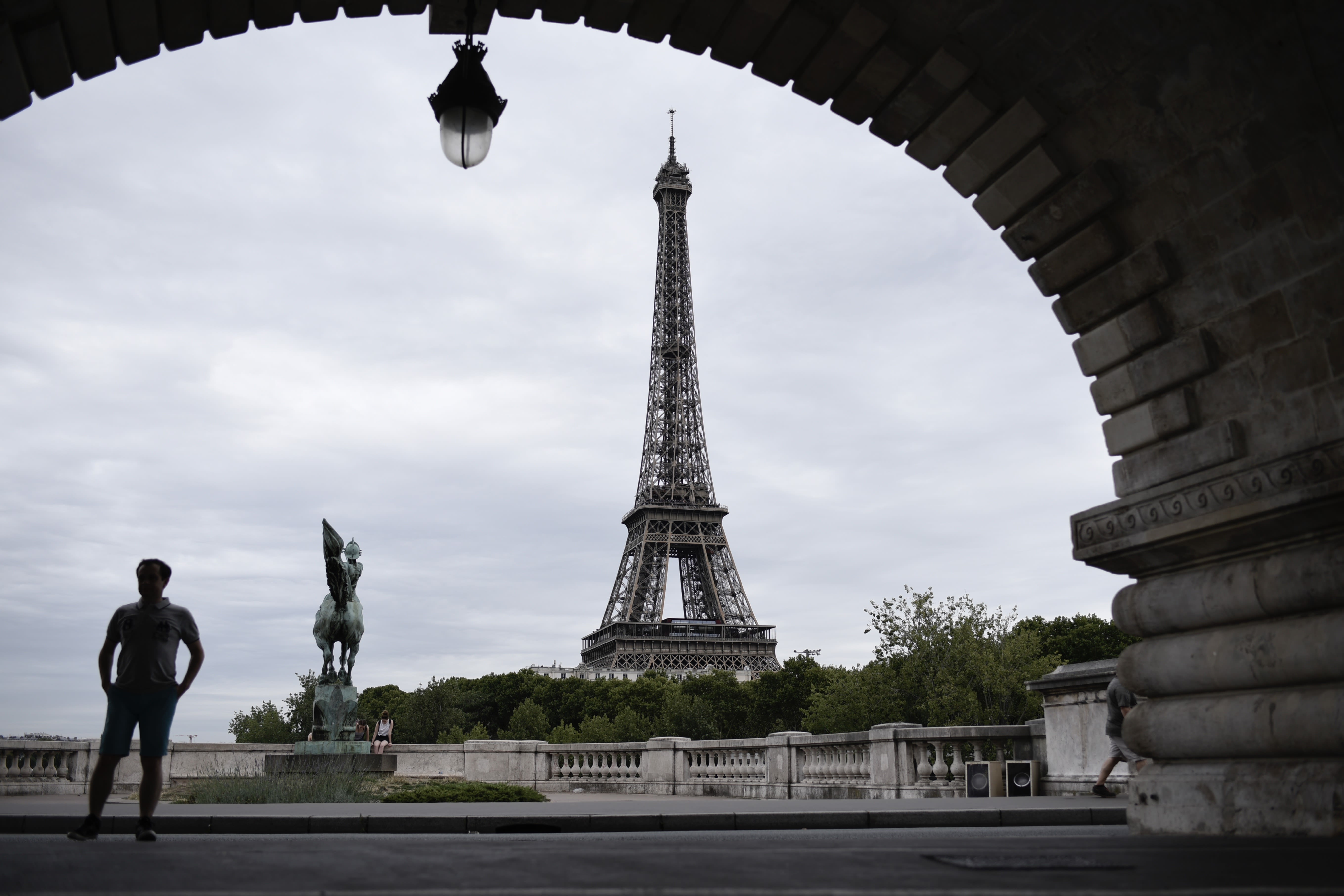 France opens counter-terrorism probe into knife-wielding man at Eiffel Tower