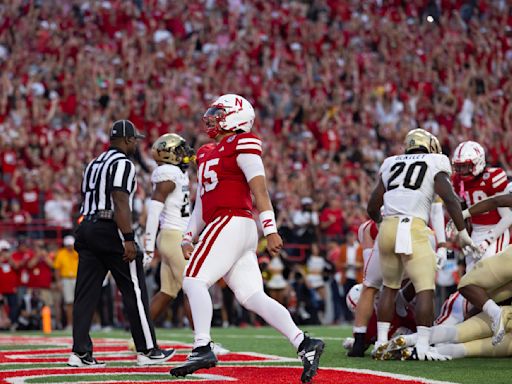 Nebraska blitzes Colorado in the first half for 28-10 win