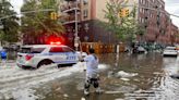 NYC area gets one of its wettest days in decades, as rain swamps subways and streets