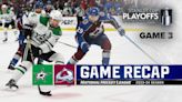 Stars defeat Avalanche in Game 3, take lead in Western 2nd Round | NHL.com