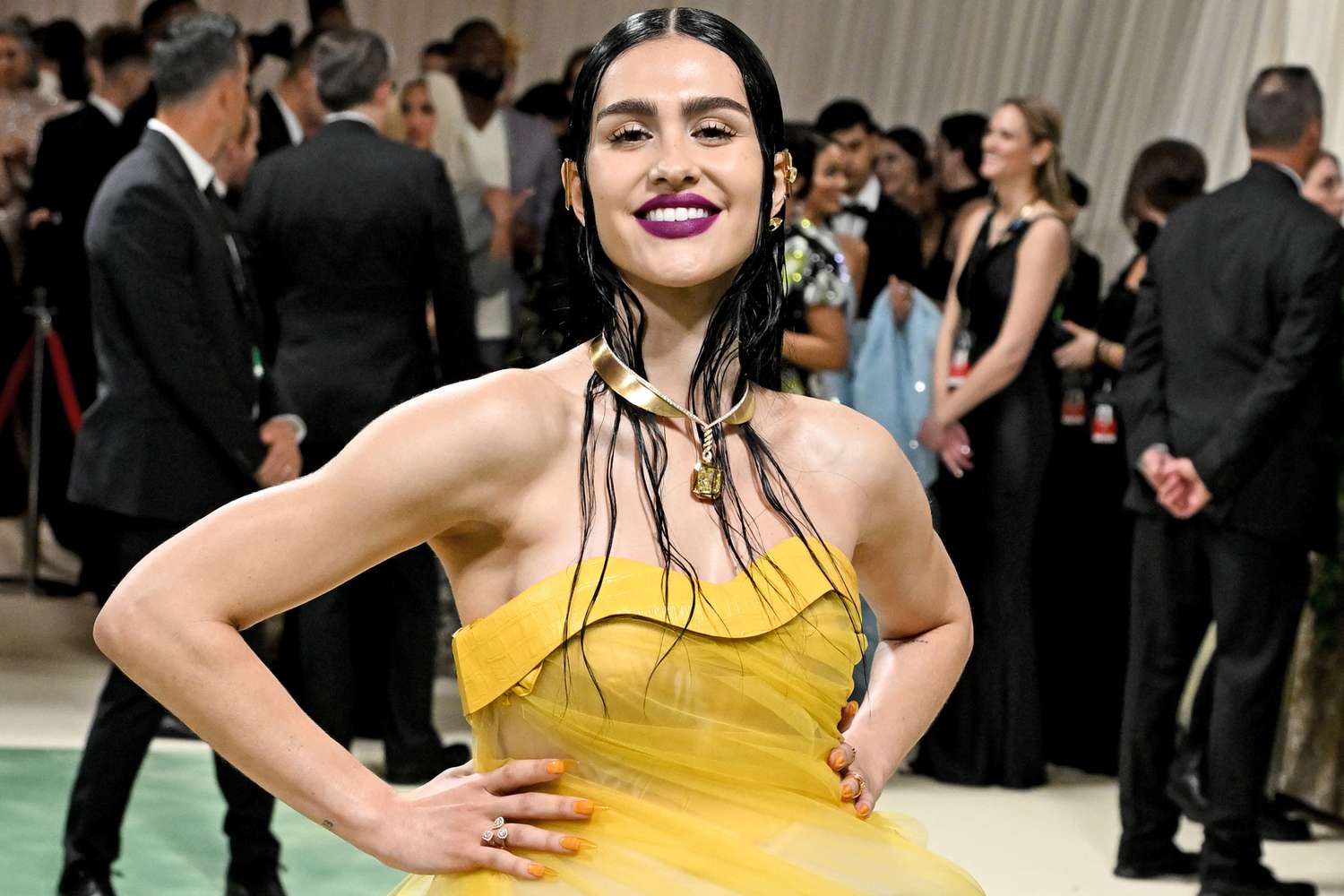 Amelia Gray Hamlin Is a Walking Terrarium at the 2024 Met Gala: See Her Epic Garden-Inspired Look!