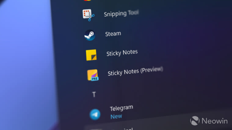 Microsoft updates new Sticky Notes with always-on-top and other features