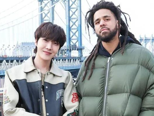 J-hope Left Speechless After Childhood Idol J. Cole Gives Special Shoutout To BTS In New Song