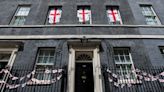 Number 10 Downing Street decked out in England flags and celebration planned as Euro 2024 fever hits London