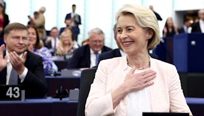 Von der Leyen erneut zur Kommissionspräsidentin gewählt