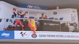 Marc Márquez lo da todo en el podio del Gran Premio de España de Jerez