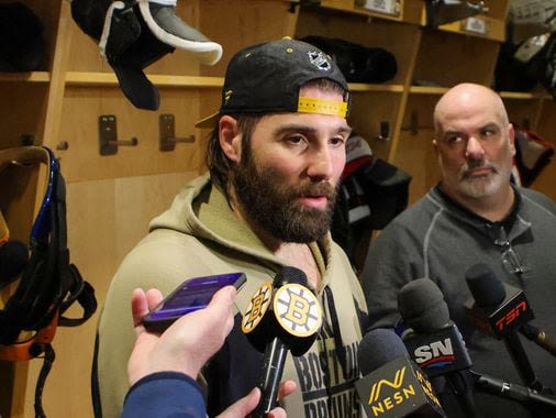 Pat Maroon says Bruins should be angry after Game 2, but ‘Tkachuk’s not going to fight me’ - The Boston Globe