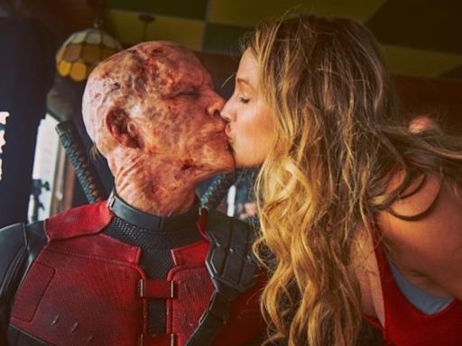 Blake Lively kisses Ryan Reynolds in his Deadpool prosthetic, suggests her ‘millennial girl’ obsessions shaped the film