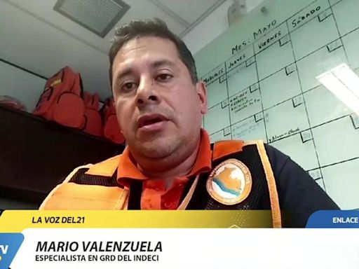 Mario Valenzuela, especialista Indeci: “Si hubiera un sismo de hasta 8.5 habría un millón de afectadas”