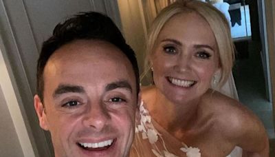 Ant McPartlin shares rare selfie with wife Anne-Marie on anniverary