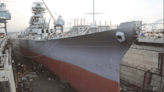 After more than a month in drydock, the Battleship NJ sets date for Camden return