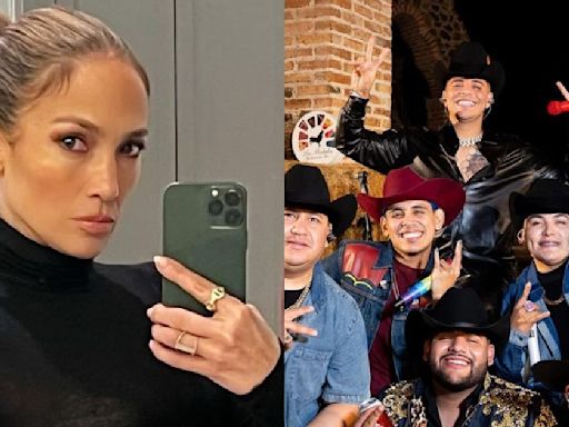 Jennifer Lopez hará colaboración con Grupo Firme; esto sabemos