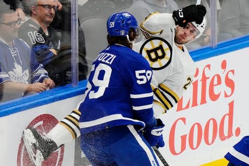 It didn’t take long for Bruins defenseman Parker Wotherspoon to get a feel for the action in playoff debut - The Boston Globe