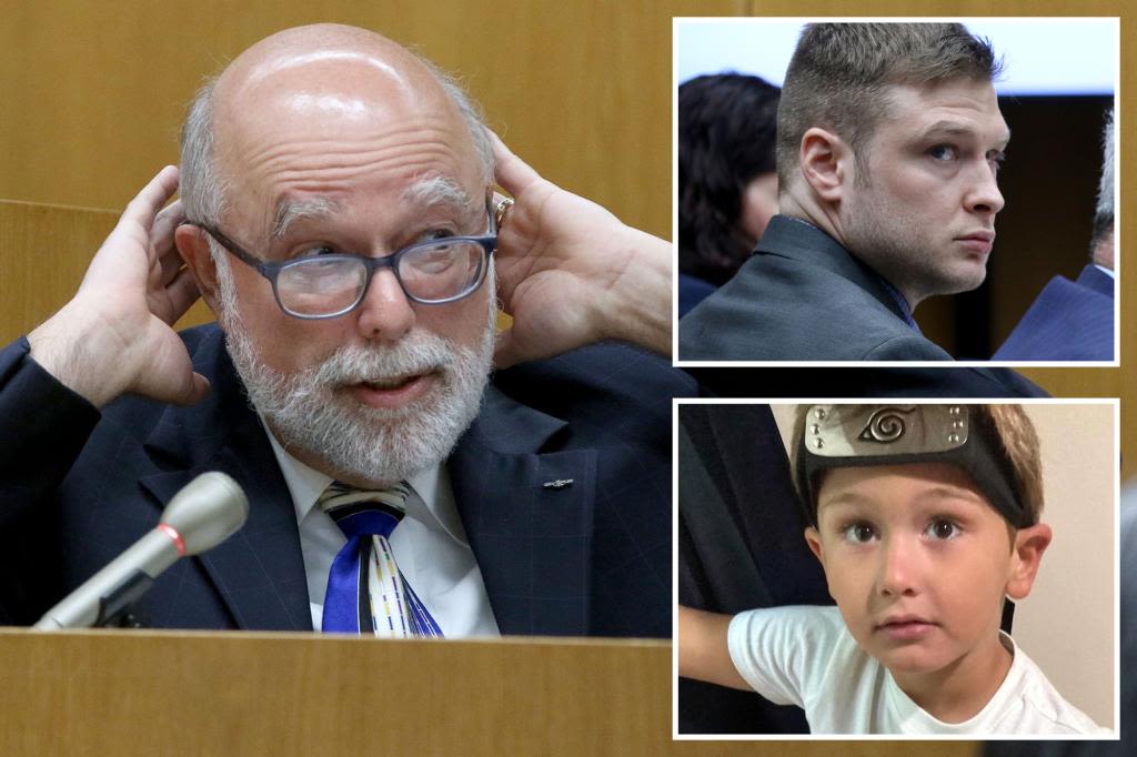 Expert eviscerates claims by dad accused in son’s treadmill death that 6-year-old died of sepsis: ‘Not one scintilla of evidence’.