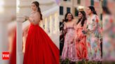 Isha Ambani's stunning fashion choices at the Ambani pre-wedding bash - Times of India