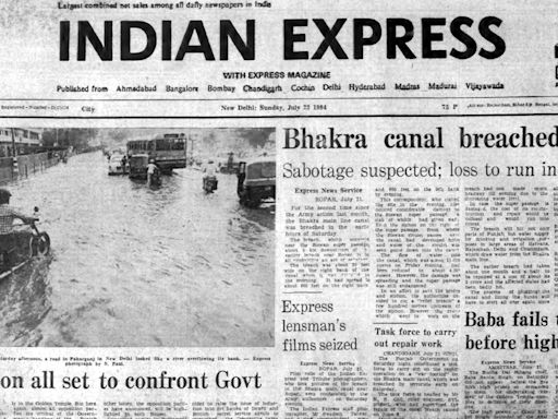 July 22, 1984, Forty Years Ago: Opposition to confront Congress on actions in J&K, Punjab, Sikkim