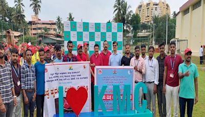 Mangaluru: KMC Hospital organizes walkathon in observance of World Heart Day