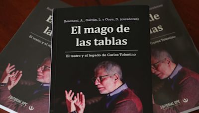 Presentan el libro 'El mago de las tablas', homenaje al director peruano Carlos Tolentino