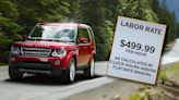 This Land Rover Dealer Charges $500 Per Hour for Service