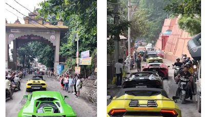 Watch: Convoy Of 71 Lamborghinis On Streets Of Mussoorie Leaves Onlookers In Awe