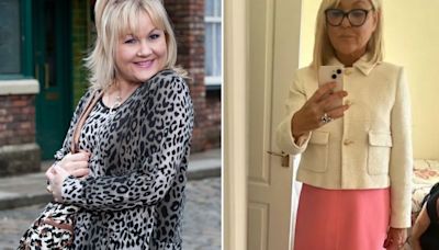 Coronation Street star Lisa George shows off weight loss in glam dress