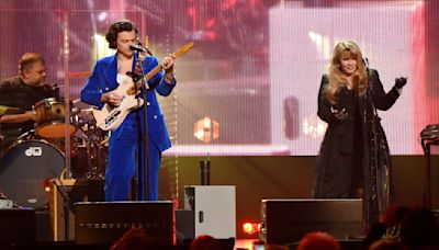 Harry Styles Performs With Stevie Nicks At Hyde Park Concert In Honor Of Christine McVie; DEETS