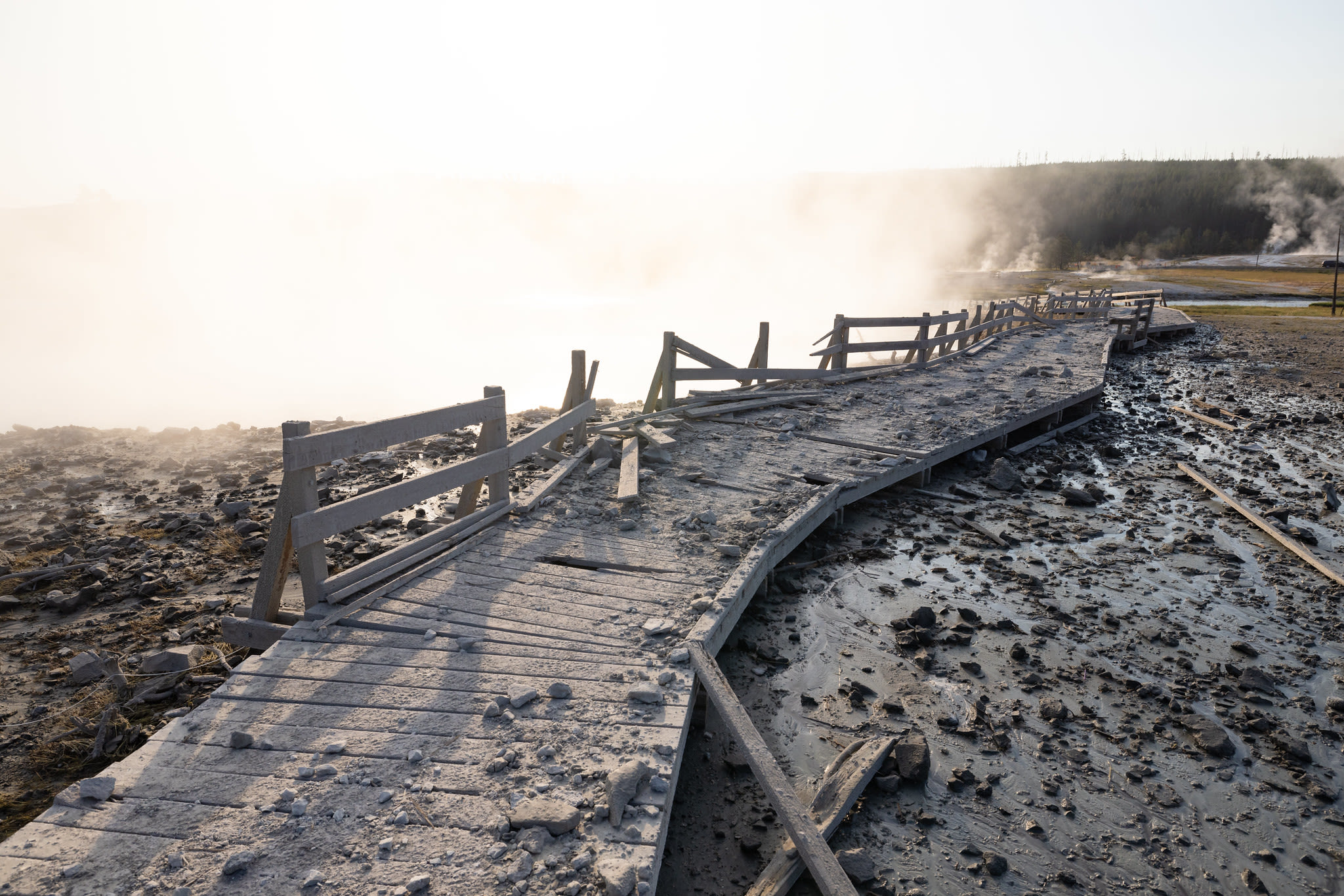 Yellowstone's Biscuit Basin closes for rest of summer after explosion