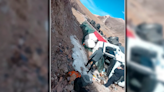 Impactante vuelco de un camionero entrerriano en Alta Montaña | Policiales