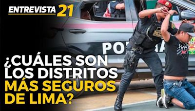 José Manuel Saavedra: Solo siete de 30 distritos de Lima son percibidos como seguros