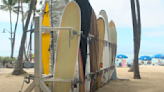 Watch: Honolulu Officials Propose $460K Surfboard Storage Rack at Waikiki Beach