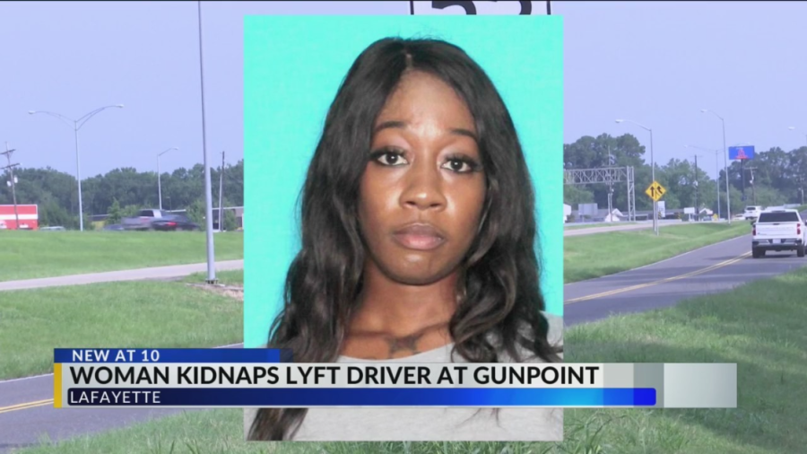 Woman wanted for kidnapping Lyft driver turns herself in