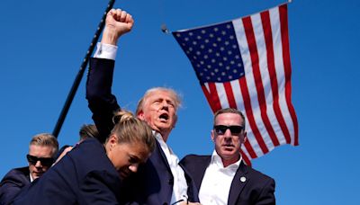 A photo of a bloodied Trump raising his fist after being shot has already become the defining image of his reelection bid