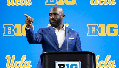 UCLA's DeShaun Foster stumbles before regaining footing at Big Ten media days