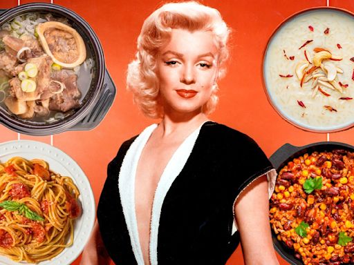 Everything Marilyn Monroe Really Liked To Eat And Drink