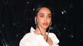 FKA Twigs Paired Ankle-Breaking Platform Heels and a Billowy Blouse With the Shortest Miniskirt, Maybe Ever