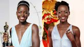 Lupita Nyong'o Wore Blue to the 2024 Oscars to Commemorate Her 'Introduction to Hollywood' 10 Years Ago