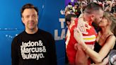 Jason Sudeikis Asks Travis Kelce If He’s Going to Marry Taylor Swift