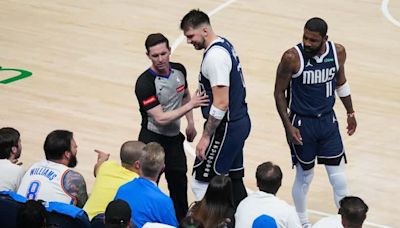 NBA gives fan warning after apparent interaction with Kyrie Irving in Mavs-Thunder Game 1