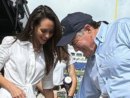 Belichick's girlfriend breaks silence after he 'turns world upside down'