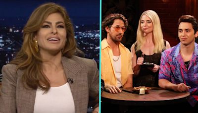 Eva Mendes Shares How Ryan Gosling Perfected His Cuban Accent In Viral 'SNL' Skit | Access