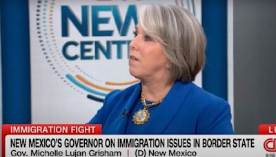 Lujan Grisham lambasts Trump on CNN over abortion, border bill
