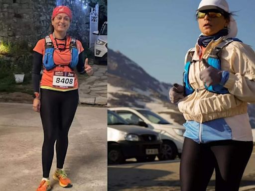 Chandigarh doctor is first woman from Tricity to finish 'Hell Race,' Manali-Rohtang run | Events Movie News - Times of India