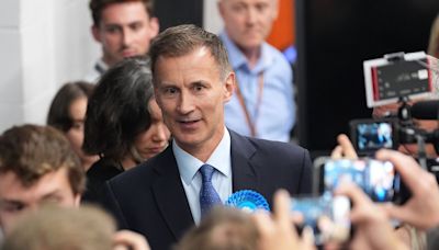 Jeremy Hunt rules himself out of Tory leadership race to replace Rishi Sunak after election humiliation