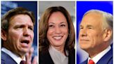 La jugada clave de Ron DeSantis y de Greg Abbott tras la postulación de Kamala Harris en lugar de Joe Biden